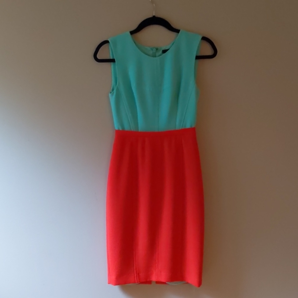 BCBG Colorblock Dress